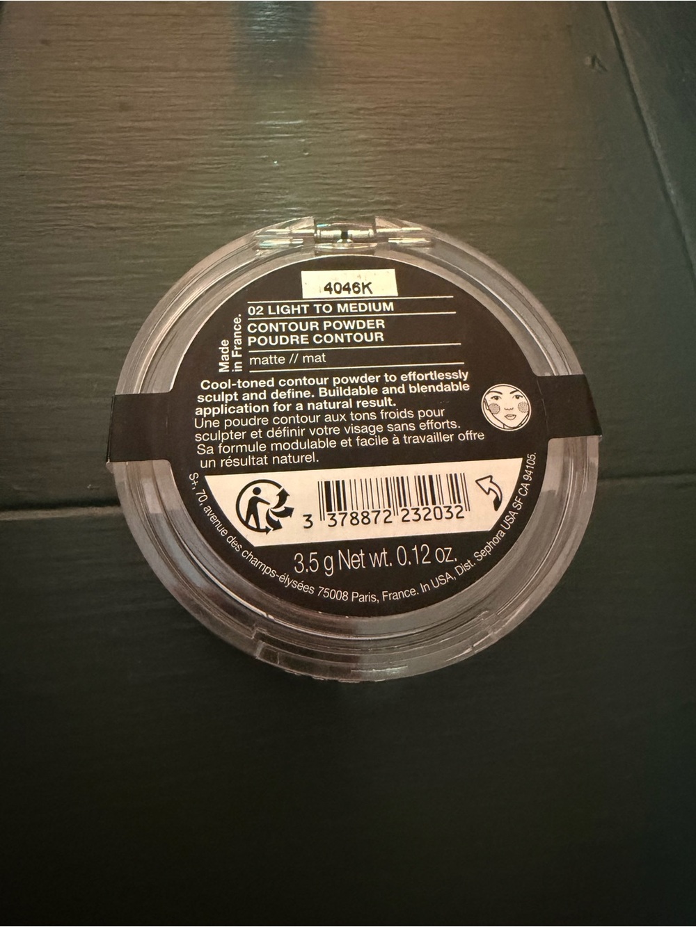 Sephora Colorful Contour Matte Powder —  02 Light Medium - Picture 5 of 5